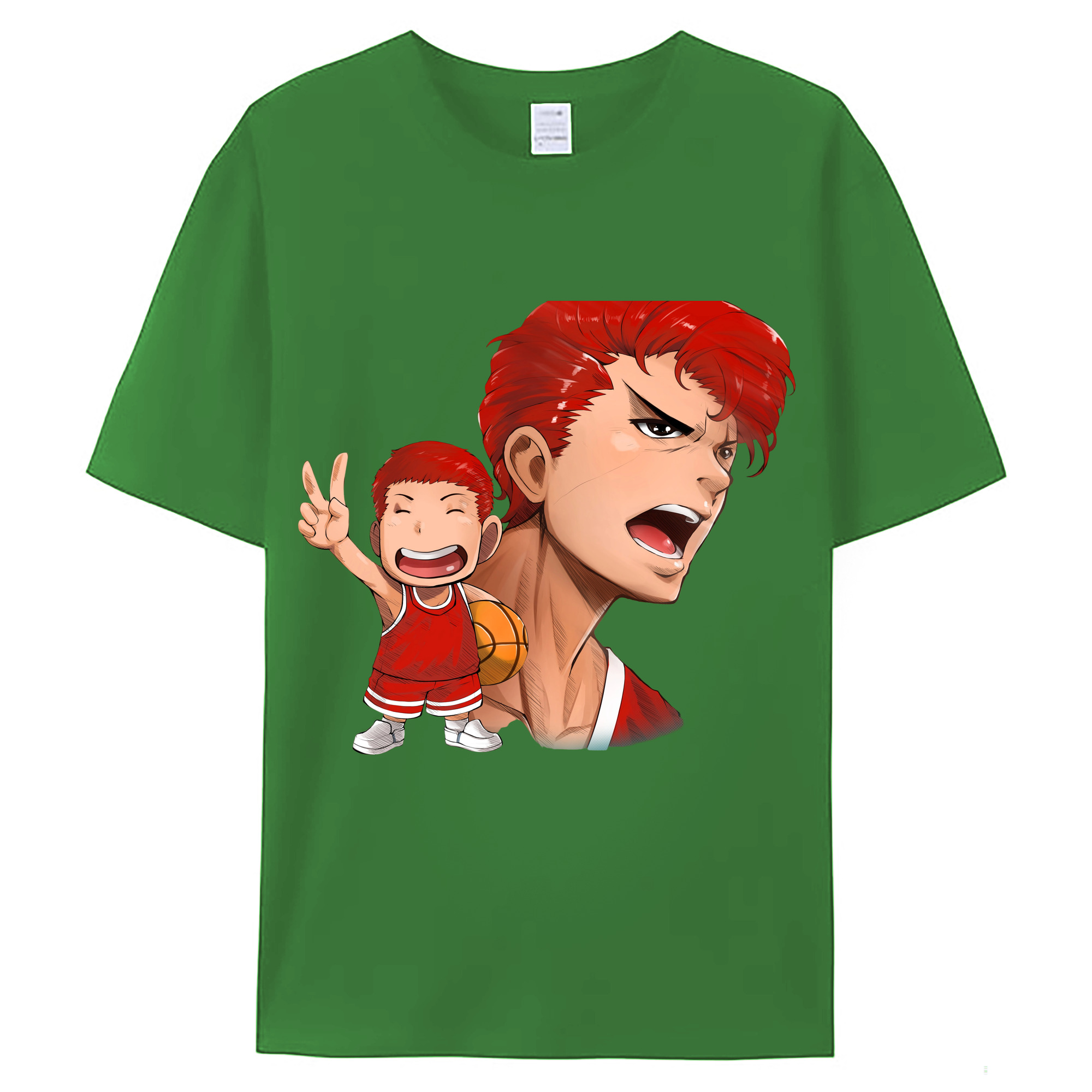 （画像用） SLAM DUNK／スラムダンク レディースカジュアルプリントTシャツ（綿100％）